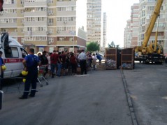 Администрация города держит на контроле работы по восстановлению дома по ул. Российской